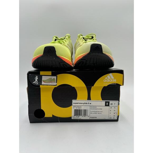 Adidas Supernova Glide 6 Women's NEW Running Shoes Green US Size 7 NIB - Picture 11 of 11